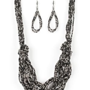 Necklace and earrings